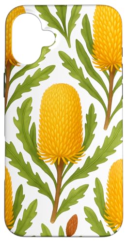 Cute Flower Banksia Floral Hülle für iPhone 16 Plus Cute Flower Banksia Floral Hülle für iPhone 16 Plus von Miyu Case Wave
