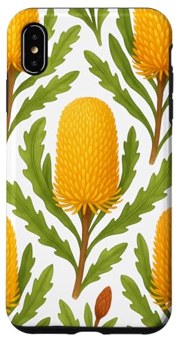 Cute Flower Banksia Floral Hülle für iPhone XS Max von Miyu Case Wave