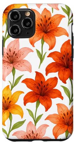 Cute Flower Mix Lily Floral Hülle für iPhone 11 Pro Cute Flower Mix Lily Floral Hülle für iPhone 11 Pro von Miyu Case Wave