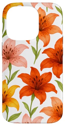 Cute Flower Mix Lily Floral Hülle für iPhone 14 Pro Cute Flower Mix Lily Floral Hülle für iPhone 14 Pro von Miyu Case Wave