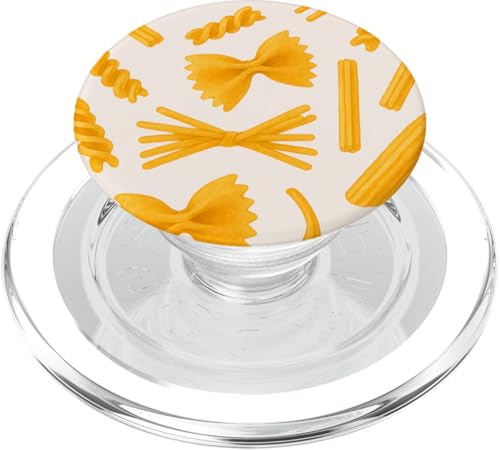 Cute Italian Pasta PopSockets PopGrip für MagSafe Cute Italian Pasta PopSockets PopGrip für MagSafe von Miyu Case Wave
