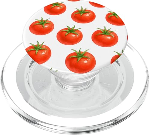Cute Tomato PopSockets PopGrip für MagSafe Cute Tomato PopSockets PopGrip für MagSafe von Miyu Case Wave