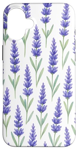 Lavender Flower Hülle für iPhone 16 Plus Lavender Flower Hülle für iPhone 16 Plus von Miyu Case Wave