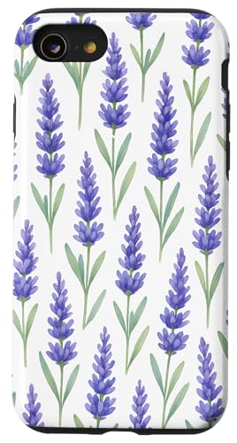 Lavender Flower Hülle für iPhone SE (2020) / 7 / 8 von Miyu Case Wave