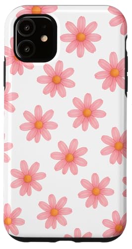 Pink Daisy Flower Hülle für iPhone 11 Pink Daisy Flower Hülle für iPhone 11 von Miyu Case Wave
