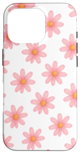 Pink Daisy Flower Hülle für iPhone 16 Pro Pink Daisy Flower Hülle für iPhone 16 Pro von Miyu Case Wave