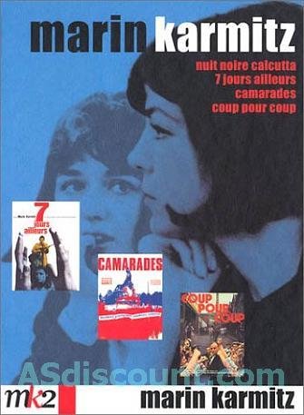 Coffret Marin Karmitz 4 DVD : Coup pour coup / Camarades / Sept jours ailleurs / Nuit noire, Calcutta von Mk2