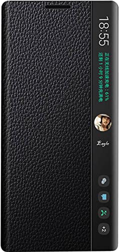 Mking Tech Hochwertige Ledertasche für Samsung Galaxy Note 20 5G. Flip Fall/Standby/Wake up/Abdeckung/Galaxy Note 20 [SM-N981B] 5G Smart Handyhülle Hülle von Mking Tech