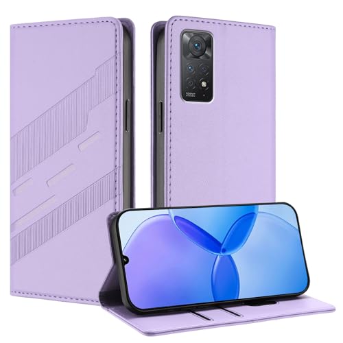 Mldjomid Handyhülle für Xiaomi Redmi Note 11 Pro/12 Pro 4G/Note 11 Pro+/Note 11 Pro Plus 5G PU Lederhülle Hülle Klapphülle mit Magnetisch Kartenfach Ständer Schutzhülle Flip Case Cover, Hellviolett Mldjomid Handyhülle für Xiaomi Redmi Note 11 Pro/12 Pro 4G/Note 11 Pro+/Note 11 Pro Plus 5G PU Lederhülle Hülle Klapphülle mit Magnetisch Kartenfach Ständer Schutzhülle Flip Case Cover, Hellviolett von Mldjomid