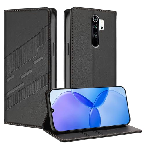 Mldjomid Handyhülle für Xiaomi Redmi Note 8 Pro PU Lederhülle Hülle Xiao Mi Note8 Pro Klapphülle mit Magnetisch Kartenfach Ständer Schutzhülle für Red Mi Note 8Pro Flip Phone Case Cover, Schwarz Mldjomid Handyhülle für Xiaomi Redmi Note 8 Pro PU Lederhülle Hülle Xiao Mi Note8 Pro Klapphülle mit Magnetisch Kartenfach Ständer Schutzhülle für Red Mi Note 8Pro Flip Phone Case Cover, Schwarz von Mldjomid