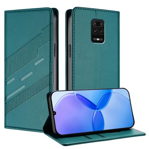 Mldjomid Handyhülle für Xiaomi Redmi Note 9 Pro 4G/Note 9S 4G/Note 9 Pro Max 4G/Note 10 Lite/Poco M2 Pro PU Lederhülle Klapphülle mit Magnetisch Kartenfach Ständer Schutzhülle Flip Case, Dunkelgrün Mldjomid Handyhülle für Xiaomi Redmi Note 9 Pro 4G/Note 9S 4G/Note 9 Pro Max 4G/Note 10 Lite/Poco M2 Pro PU Lederhülle Klapphülle mit Magnetisch Kartenfach Ständer Schutzhülle Flip Case, Dunkelgrün von Mldjomid