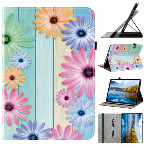 Mldjomid Hülle für Samsung Galaxy Tab S5e 10.5 Zoll SM-T720/ SM-T725 (2019) PU Leder Flip Tablet Schutzhülle mit Stifthalter Kartenschlitz Ständer Cover Case für Galaxy Tab S5e (Sonnenblume) von Mldjomid