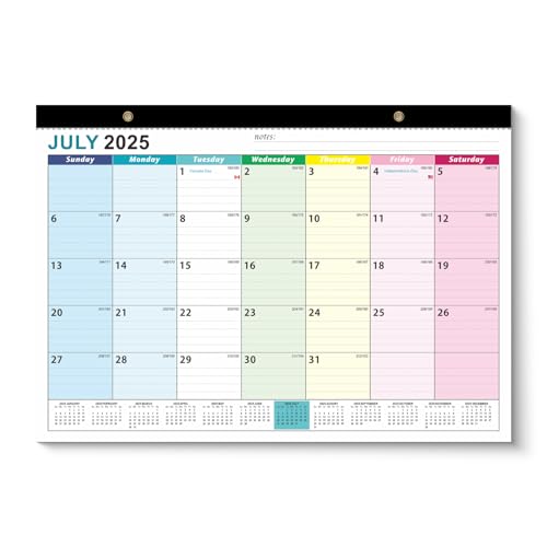 Wandkalender 2023-2024, 18, monatlicher Kalender von Januar 2023-Juni 2024, dickes Papier mit Julianischen Daten, große linierte Blöcke, perfekt für die Planung von Zuhause oder Büro (Europäischer Wandkalender 2023-2024, 18, monatlicher Kalender von Januar 2023-Juni 2024, dickes Papier mit Julianischen Daten, große linierte Blöcke, perfekt für die Planung von Zuhause oder Büro (Europäischer von Mljtoyo
