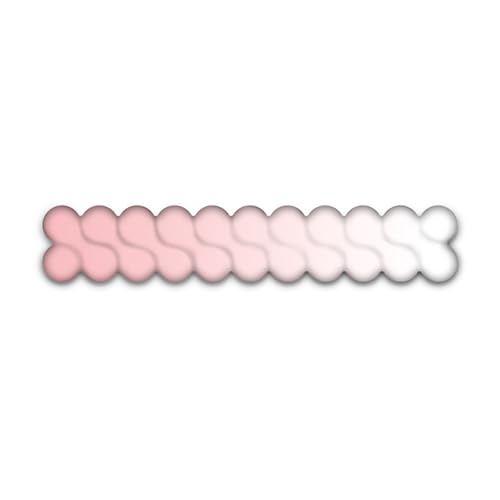 Ergonomisches Handgelenkkissen für Tastatur-Handgelenkauflage, atmungsaktives Memory-Schaum, Handgelenk für Zuhause und Ergonomisches Handgelenkkissen für Tastatur-Handgelenkauflage, atmungsaktives Memory-Schaum, Handgelenk für Zuhause und von Mllepjdh