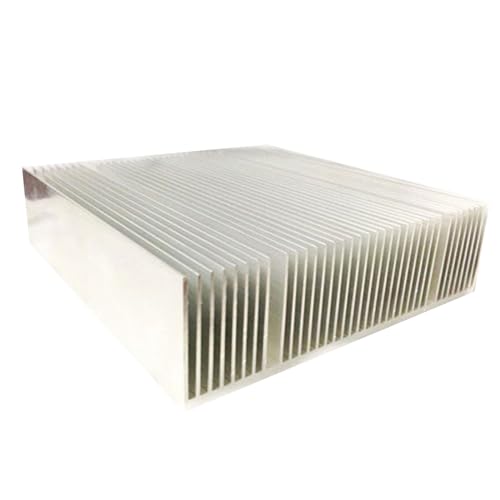 Mllepjdh 1PC 150x130x38mm Aluminium Kühlkörper Kühler Kühler Für Elektronik ICChip LED Power Transistor Silber Aluminium Kühlkörper von Mllepjdh