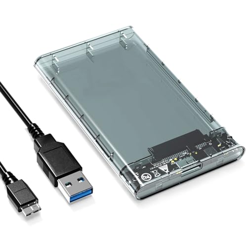 Mllepjdh 2 5 Zoll USB3.0 SSD Box Festplatte Festplatte Kunststoff 5 Gbit/s Externes Gehäusegehäuse Mllepjdh 2 5 Zoll USB3.0 SSD Box Festplatte Festplatte Kunststoff 5 Gbit/s Externes Gehäusegehäuse von Mllepjdh