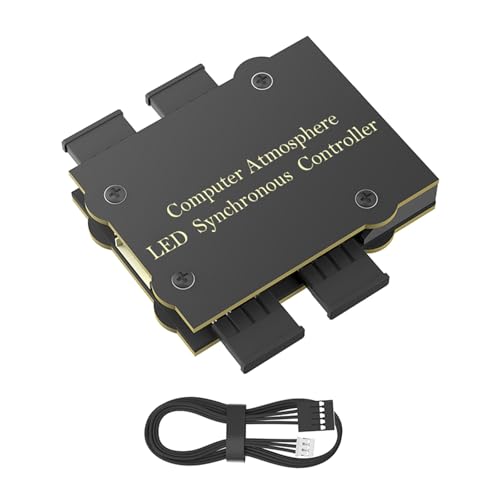 Mllepjdh 5V 3Pin ARGB Lüfter Controller 5V Lighting Controller Computerfall Lüfteratmosphären Lichtsynchronisation Controller Mllepjdh 5V 3Pin ARGB Lüfter Controller 5V Lighting Controller Computerfall Lüfteratmosphären Lichtsynchronisation Controller von Mllepjdh