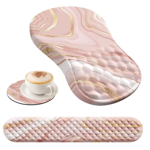 Mllepjdh Ergonomische Handgelenkauflagen, Memory-Schaum, geeignet für Büroangestellte, Programmierer, Studenten, 3 Stück Mllepjdh Ergonomische Handgelenkauflagen, Memory-Schaum, geeignet für Büroangestellte, Programmierer, Studenten, 3 Stück von Mllepjdh