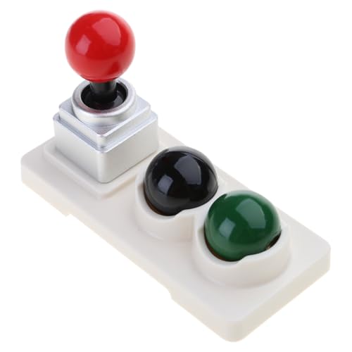 Mllepjdh Metall-Tastenkappe, Vintage-Spiel-Joystick-Tastenkappe für mechanische Tastaturen, Tastenkappen-Ersatz Mllepjdh Metall-Tastenkappe, Vintage-Spiel-Joystick-Tastenkappe für mechanische Tastaturen, Tastenkappen-Ersatz von Mllepjdh