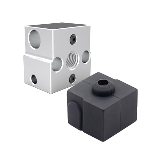 Mllepjdh Silikonsocke 3D Drucker Hotend Heizblock Silikonabdeckung Isolierung Hitzebeständigkeit Abdeckung Für 3D Drucker Effizienter Aluminium Heizblock Mllepjdh Silikonsocke 3D Drucker Hotend Heizblock Silikonabdeckung Isolierung Hitzebeständigkeit Abdeckung Für 3D Drucker Effizienter Aluminium Heizblock von Mllepjdh