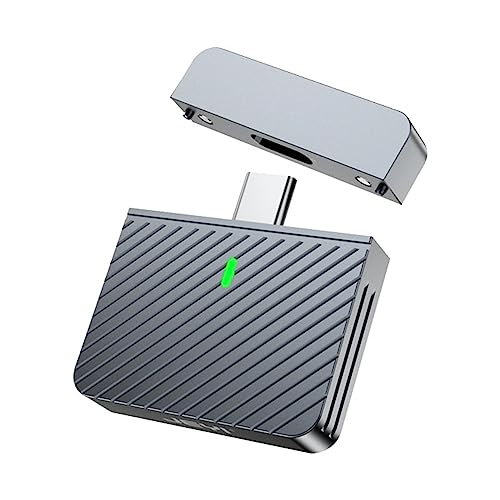Mllepjdh Tragbarer M.2-SSD-Adapter mit 9210-Controller, erweitern Sie Ihre Speicherkapazität unterwegs, tragbarer Speicher von Mllepjdh