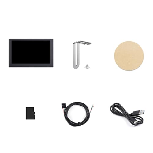 Mllepjdh TypeC Computergehäuse, sekundäres Display, bunte Beleuchtung für ITX, PC-Gehäuse, CPU, GPU, HDDs Monitor Mllepjdh TypeC Computergehäuse, sekundäres Display, bunte Beleuchtung für ITX, PC-Gehäuse, CPU, GPU, HDDs Monitor von Mllepjdh