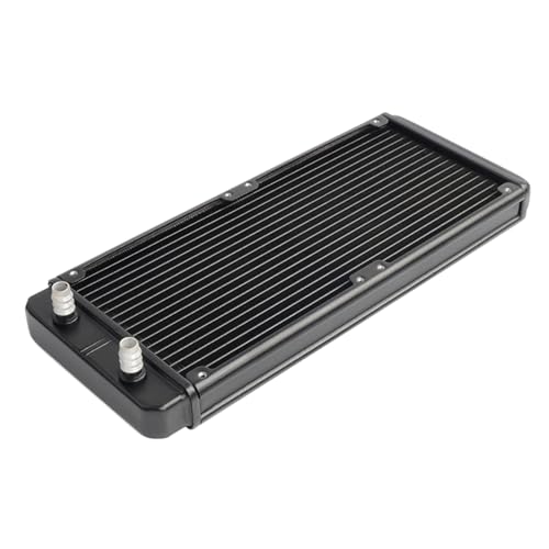 Mllepjdh Wasserkühlungs-Kühler, 18 Rohre, SRL240F10, Heizkörper, Aluminium, Wärmetauscher, für PC, CPU, Computer Mllepjdh Wasserkühlungs-Kühler, 18 Rohre, SRL240F10, Heizkörper, Aluminium, Wärmetauscher, für PC, CPU, Computer von Mllepjdh