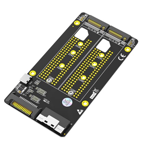 Mllepjdh Zwei NVME M Schlüssel auf SFF-8654 8X Adapter SATAs Typ C Netzteil Motherboards PCIe Bifurcation NVME HDDs Riser Mllepjdh Zwei NVME M Schlüssel auf SFF-8654 8X Adapter SATAs Typ C Netzteil Motherboards PCIe Bifurcation NVME HDDs Riser von Mllepjdh