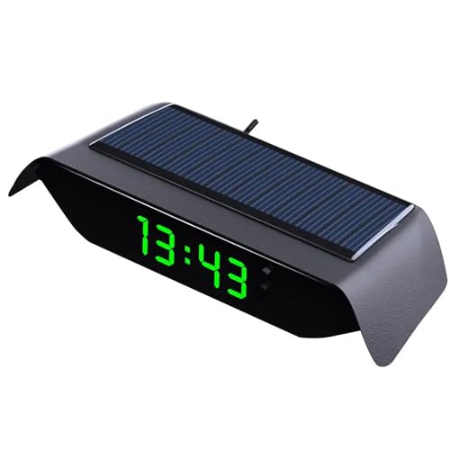 Noctiluccing Car Takt Solar Time Display Mit Temperatur Und Datumsanzeige Sonnenantrieb Autouhr Langlebig Noctiluccing Car Takt Solar Time Display Mit Temperatur Und Datumsanzeige Sonnenantrieb Autouhr Langlebig von Mllepjdh