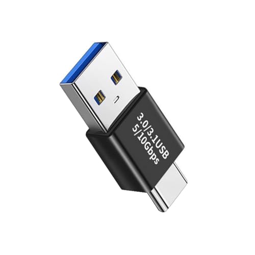 USB-Buchse/Stecker auf USB/Typ C Konverter, USB 3.0-Koppler, schnelles Laden und Datenübertragung USB-Buchse/Stecker auf USB/Typ C Konverter, USB 3.0-Koppler, schnelles Laden und Datenübertragung von Mllepjdh