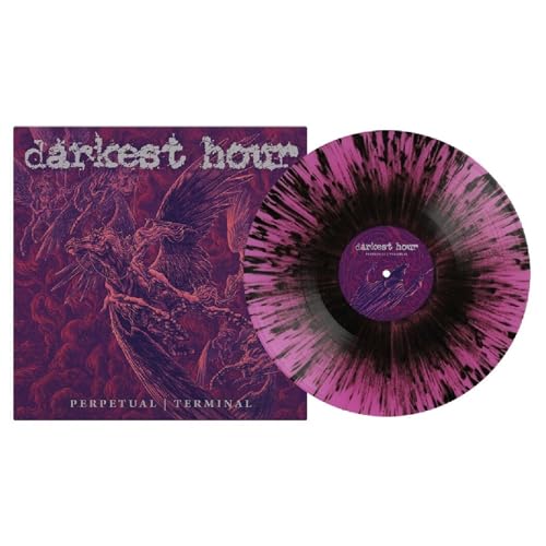 Perpetual | Terminal ( Pink and Black Splatter 180 [Vinyl LP] von MNRK Heavy