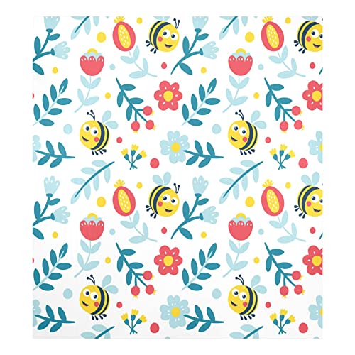 Magnetische Geschirrspüler-Abdeckung, dekorative Kühlschranktür, 58,4 x 66 cm, Bienenpflanzen, Zweige, Beerenblätter, Blumen, DUWER87 Magnetische Geschirrspüler-Abdeckung, dekorative Kühlschranktür, 58,4 x 66 cm, Bienenpflanzen, Zweige, Beerenblätter, Blumen, DUWER87 von Mnsruu