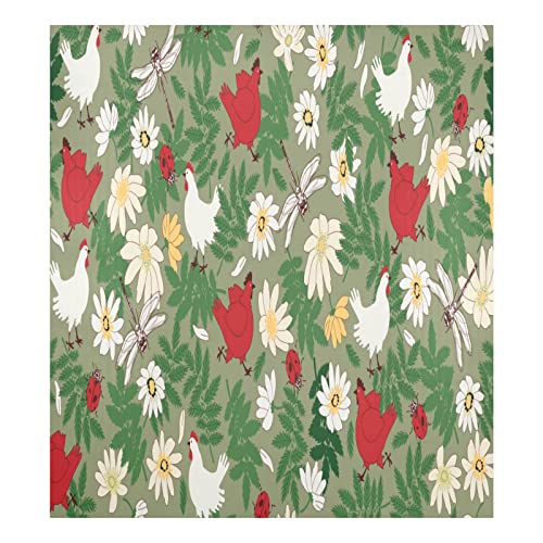 Magnetische Geschirrspüler-Abdeckung, dekorative Kühlschranktür, 58,4 x 66 cm, Blume und Huhn und Libelle Magnetische Geschirrspüler-Abdeckung, dekorative Kühlschranktür, 58,4 x 66 cm, Blume und Huhn und Libelle von Mnsruu