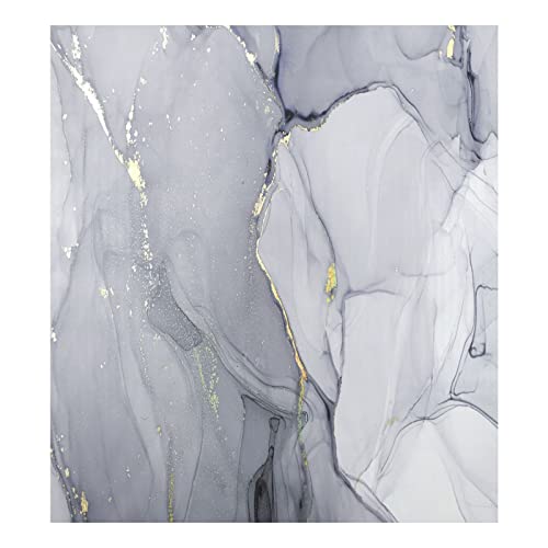 Magnetische Geschirrspüler-Abdeckung, dekorative Kühlschranktür, 58,4 x 66 cm, Marmorblume, DUWER03 von Mnsruu