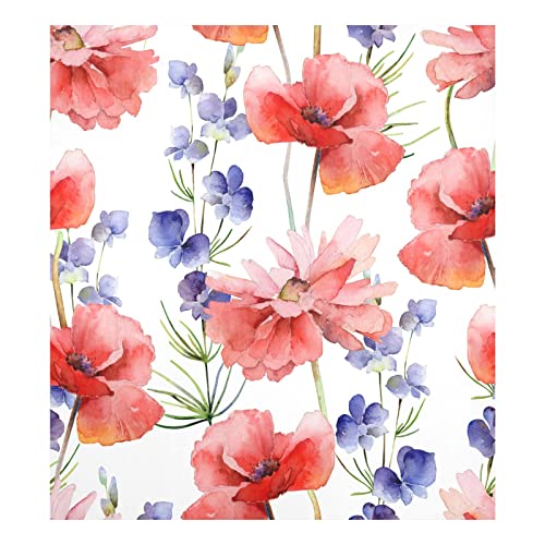 Magnetische Geschirrspüler-Abdeckung, dekorative Kühlschranktür, 58,4 x 66 cm, Mohnblumen, Rinderblumen Magnetische Geschirrspüler-Abdeckung, dekorative Kühlschranktür, 58,4 x 66 cm, Mohnblumen, Rinderblumen von Mnsruu