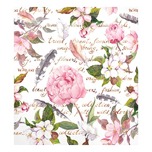 Magnetische Geschirrspüler-Abdeckung, dekorative Kühlschranktür, 58,4 x 66 cm, romantische rosa Rosenblüten, DUWER46 Magnetische Geschirrspüler-Abdeckung, dekorative Kühlschranktür, 58,4 x 66 cm, romantische rosa Rosenblüten, DUWER46 von Mnsruu