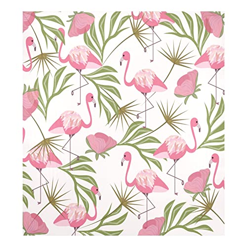 Magnetische Geschirrspüler-Abdeckung, dekorative Kühlschranktür, 58,4 x 66 cm, rosa Flamingos, Palmenblätter, exotische Blumen, Dschungelblatt, DUWER04 Magnetische Geschirrspüler-Abdeckung, dekorative Kühlschranktür, 58,4 x 66 cm, rosa Flamingos, Palmenblätter, exotische Blumen, Dschungelblatt, DUWER04 von Mnsruu