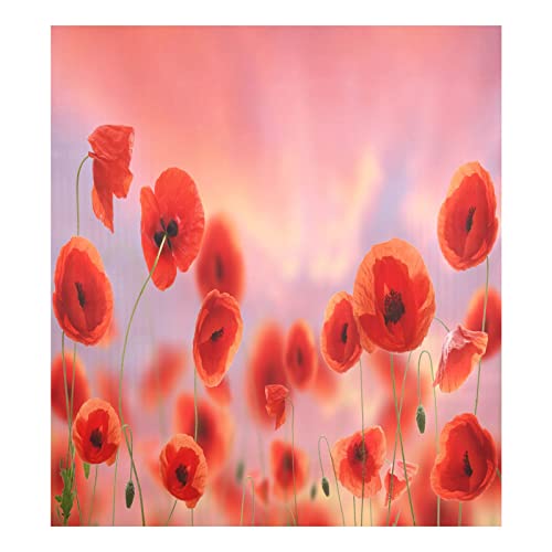 Magnetische Geschirrspüler-Abdeckung, dekorative Kühlschranktür, 58,4 x 66 cm, rote Mohnblumen Magnetische Geschirrspüler-Abdeckung, dekorative Kühlschranktür, 58,4 x 66 cm, rote Mohnblumen von Mnsruu