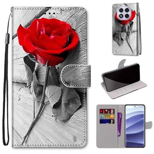 Mo-Somnus Kompatibel mit Xiaomi Redmi Note 14 Pro/ 14 Pro Plus 5G Hülle, Leder Handyhülle mit Kartenfach Geld Slot Ständer PU Ledertasche TPU Wallet Flip Brieftasche Magnetische Schutzhülle (Rose) Mo-Somnus Kompatibel mit Xiaomi Redmi Note 14 Pro/ 14 Pro Plus 5G Hülle, Leder Handyhülle mit Kartenfach Geld Slot Ständer PU Ledertasche TPU Wallet Flip Brieftasche Magnetische Schutzhülle (Rose) von Mo-Somnus