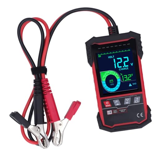 Moazgeoki Car Battery Tester 12V 24 V CCA Ladung Automotive Generator Testing Analysator 3.2 Zoll Bildschirm für LKW -Marine Moazgeoki Car Battery Tester 12V 24 V CCA Ladung Automotive Generator Testing Analysator 3.2 Zoll Bildschirm für LKW -Marine von MoAzgeoki