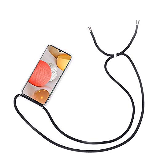 Handykette Kompatibel mit Motorola Moto G30/G20/G10 Hülle, Weiches Silikon Stoßfest Handyhülle mit Kordel zum Umhängen, MoEvn Transparent Necklace Schutzhülle mit Band für Moto G30/G20/G10, Schwarz Handykette Kompatibel mit Motorola Moto G30/G20/G10 Hülle, Weiches Silikon Stoßfest Handyhülle mit Kordel zum Umhängen, MoEvn Transparent Necklace Schutzhülle mit Band für Moto G30/G20/G10, Schwarz von MoEvn-EU