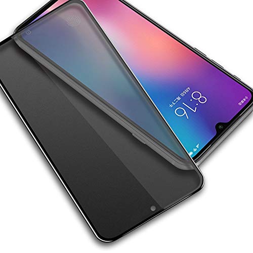 MoEvn Gehärtetes Glas Schutzfolie Privacy für Xiaomi Mi 9, Anti-Spy Sichtschutz 3D Full Screen Protector Glass 9HGehärtetes glasfolie Anti-Kratzer Handy Folie für Xiaomi Mi 9 (6.39") von MoEvn-EU