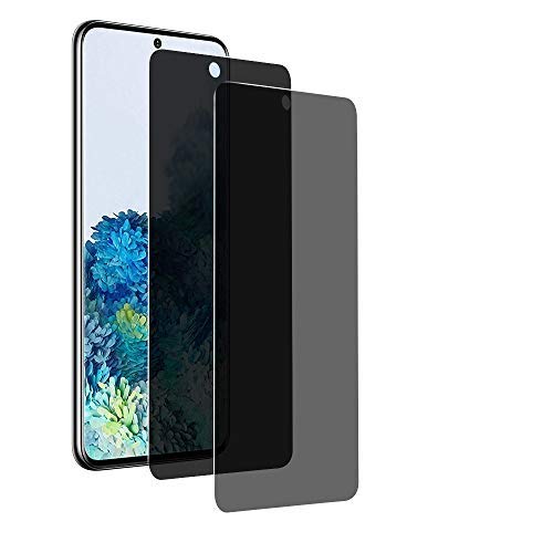 MoEvn Gehärtetes glas Anti-Spy für Galaxy S20 Plus Sichtschutz Gehärtetes glas, [2 Stück] 3D Full Screen Privatsphäre Schutzfolie 9H Gehärtetem Gehärtetes Folie Sichtschutz für Samsung Galaxy S20 Plus von MoEvn-EU