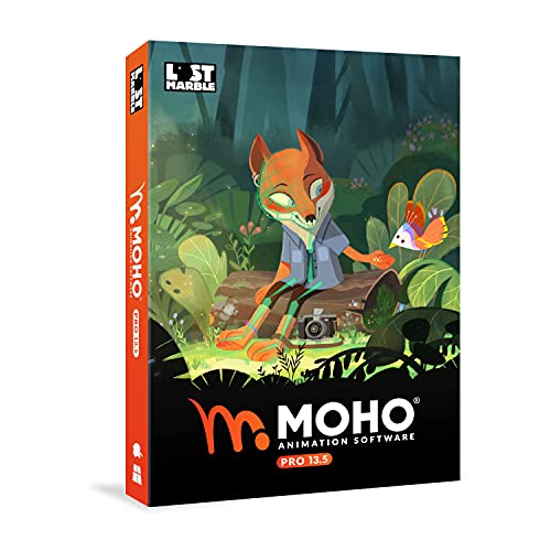 Moho Pro 13.5 | The all-in-one animation tool for professionals and digital artists | Software for PC and Mac OS von MoHo