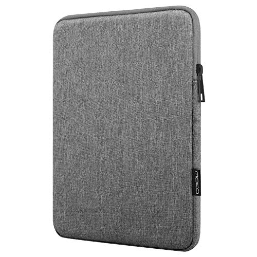 MoKo 7-8 Zoll Hülle für E-Book Reader/Tablet, Sleeve Schutzhülle aus Polyester Tablet Tasche Kompatibel mit iPad Mini (6. Gen) 8.3" 2021, iPad Mini 5/4/3/2/1, Tab A 8.0 - Hell Grau von MoKo