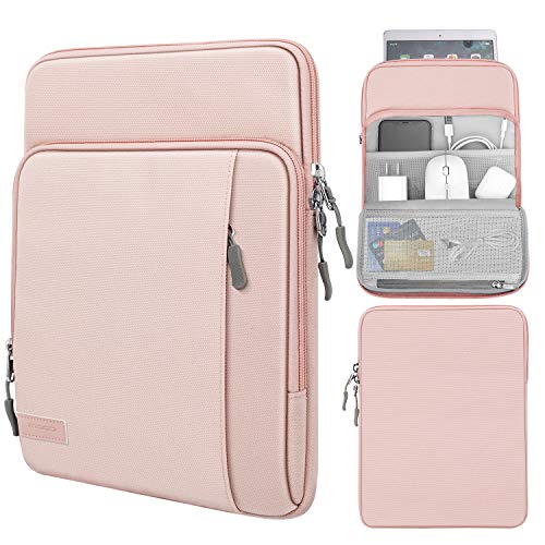 MoKo 9-11" Tablet Tasche Hülle Kompatibel mit iPad Pro 11 M2 2022-2018/iPad 10. 10,9 2022/iPad air 5 10,9" 2022/Air 4/Air 3 10.5/Galaxy Tab S8 11"/iPad 9/8/7 10,2/iPad 10,2 2019, Rosa von MoKo