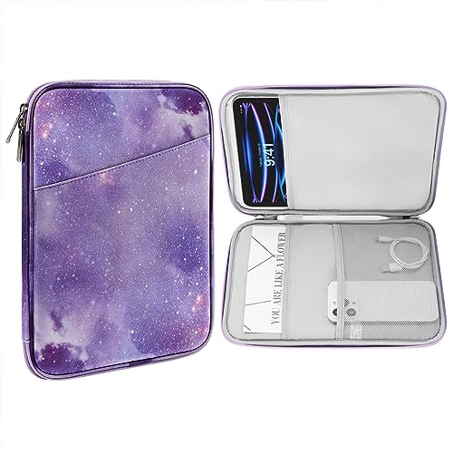 MoKo 9-11" Tablet Tasche Hülle Kompatibel mit iPad Pro 11 M4 2024/11 Zoll iPad Air M2 2024/iPad 10th 10,9 2024/iPad Air 5/4 10,9, Galaxy Tab S9/S8/A8/A7 2022, Lila Sternenhimmel MoKo 9-11" Tablet Tasche Hülle Kompatibel mit iPad Pro 11 M4 2024/11 Zoll iPad Air M2 2024/iPad 10th 10,9 2024/iPad Air 5/4 10,9, Galaxy Tab S9/S8/A8/A7 2022, Lila Sternenhimmel von MoKo