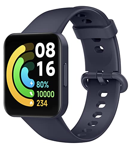MoKo Armband Kompatibel mit Redmi Watch 2 Lite/Xiaomi Poco Watch, Weiches Silikon Ersatzarmband Sportarmband Uhrenarmband für Damen Herren, Mitternacht Blau MoKo Armband Kompatibel mit Redmi Watch 2 Lite/Xiaomi Poco Watch, Weiches Silikon Ersatzarmband Sportarmband Uhrenarmband für Damen Herren, Mitternacht Blau von MoKo