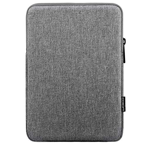 MoKo Tablet Tasche, Tablet Sleeve Tasche für 13 Zoll iPad Pro M4 2024 OLED, 13 Zoll iPad Air M2 2024, iPad Pro 12,9 M2 2022-2015, Galaxy Tab S9+/S8+ 12,4", Portfolio Tablet Tasche, Hell Grau von MoKo