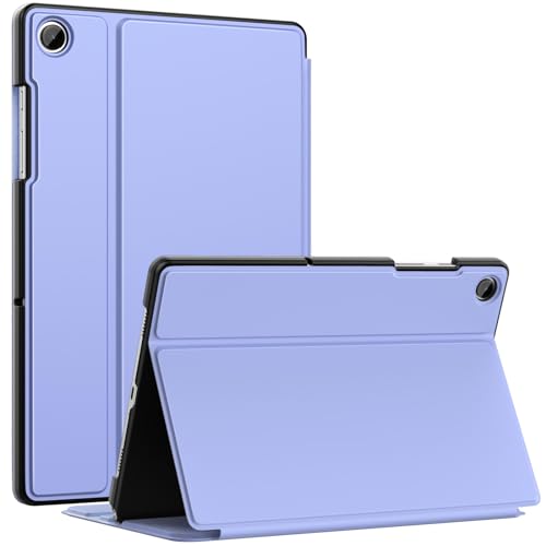 MoKo Hülle für Samsung Galaxy Tab A9+ 2023,Mehrwinkelansicht, Schlanke Hartschalen-Schutzhülle mit Auto Aufwach/Schlaf für Samsung Galaxy Tab A9+ 11 Zoll 2023(SM-X210/SM-X216/SM-X218),Lavendel Violett von MoKo